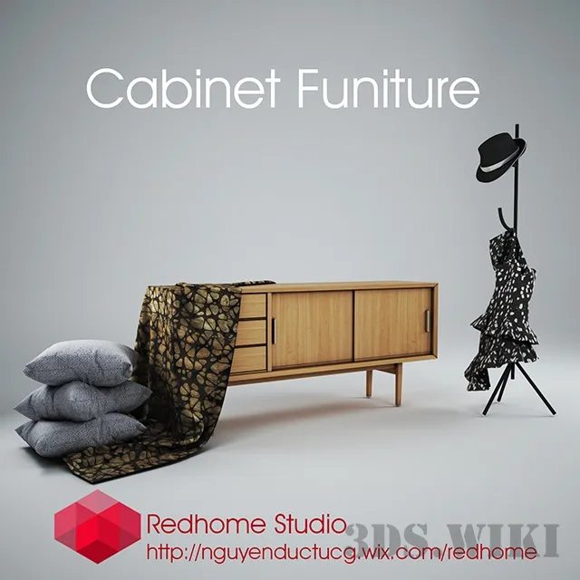 furniture - Office furniture 3D Model