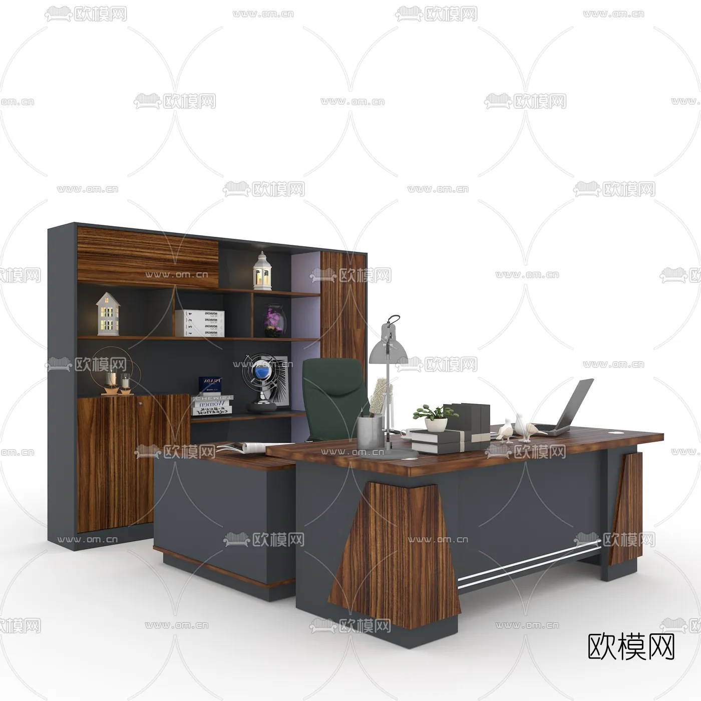 FURNITURE - OFFICE - VRAY / CORONA - 3D MODEL - 004