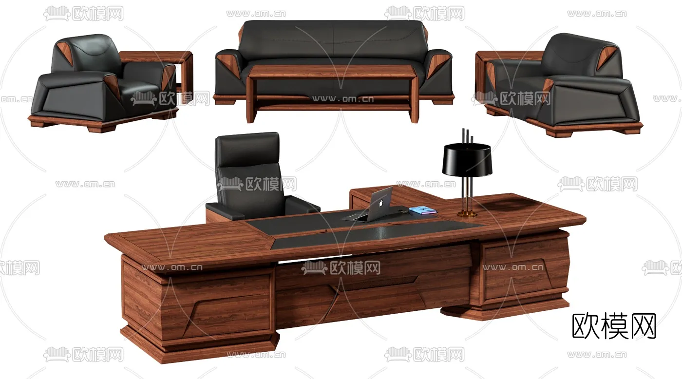 FURNITURE - OFFICE - VRAY / CORONA - 3D MODEL - 006