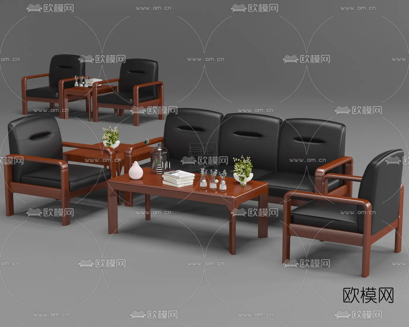 FURNITURE - OFFICE - VRAY / CORONA - 3D MODEL - 017