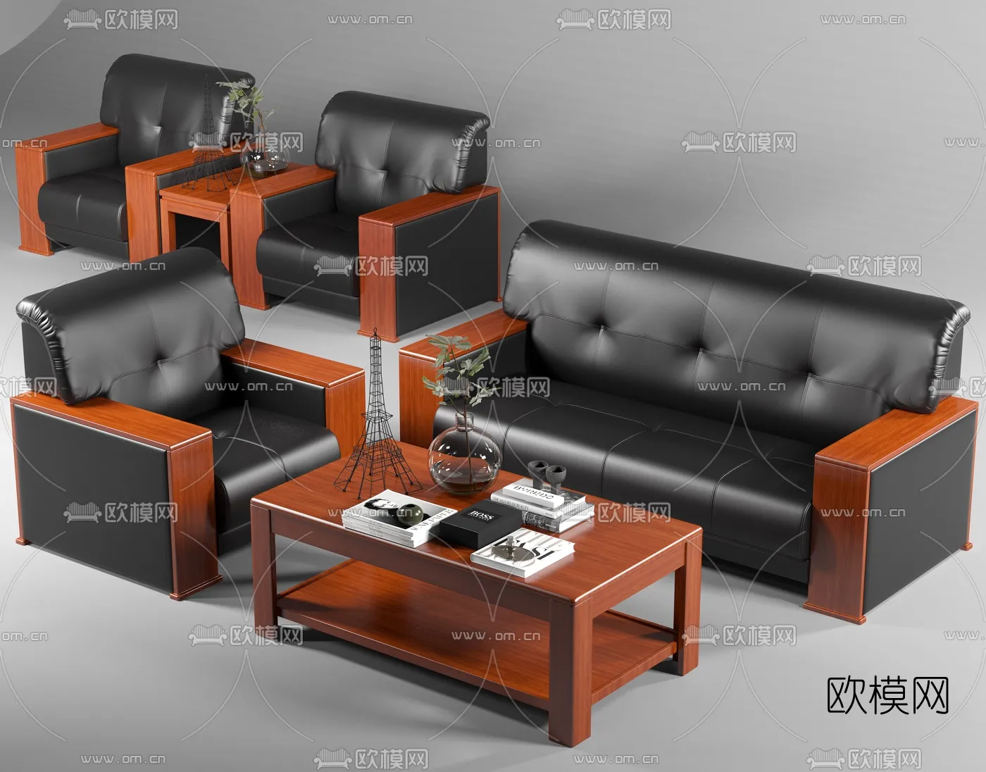 FURNITURE - OFFICE - VRAY / CORONA - 3D MODEL - 018
