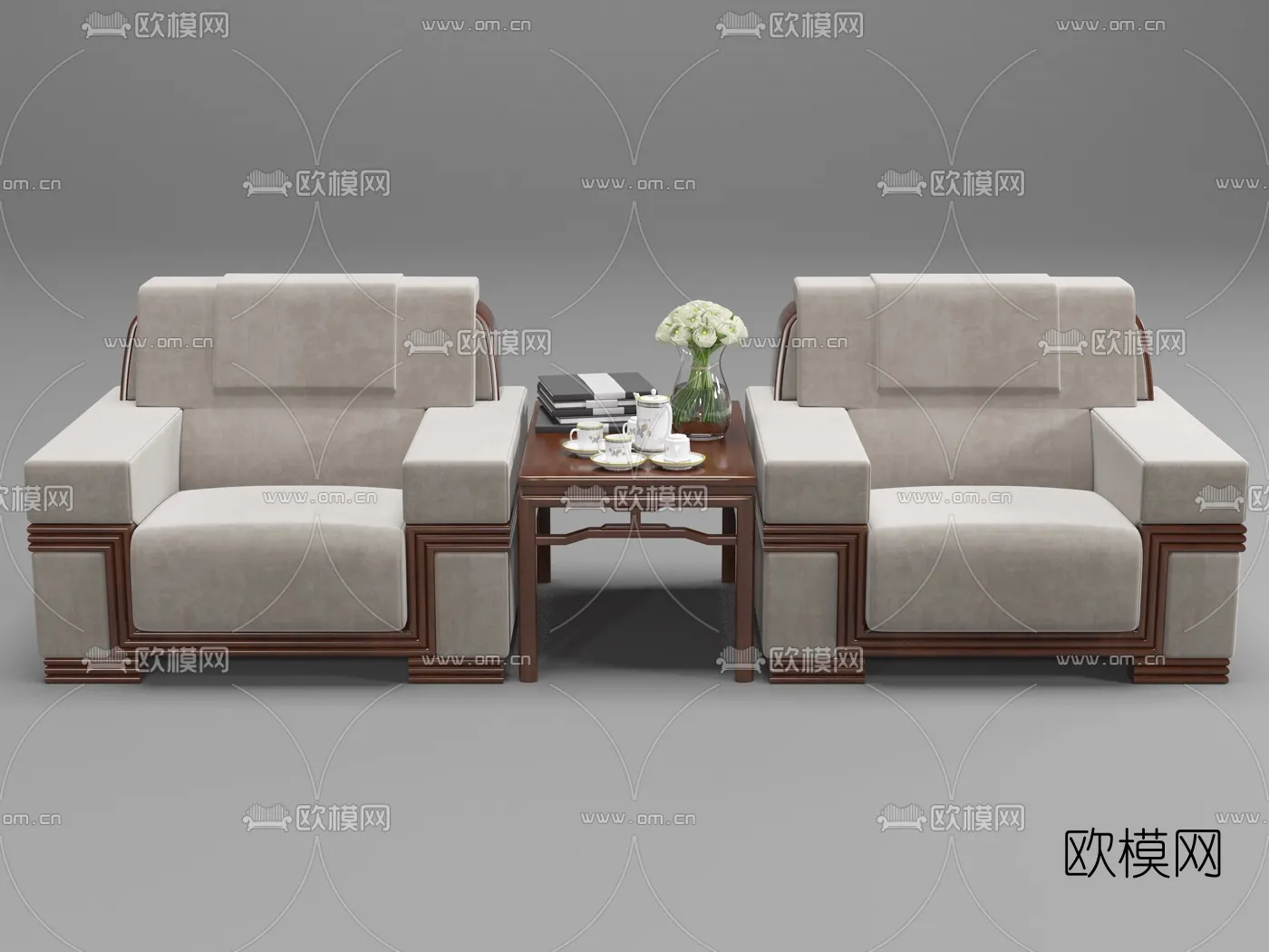 FURNITURE - OFFICE - VRAY / CORONA - 3D MODEL - 019