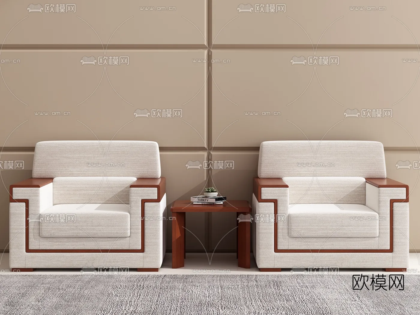 FURNITURE - OFFICE - VRAY / CORONA - 3D MODEL - 020