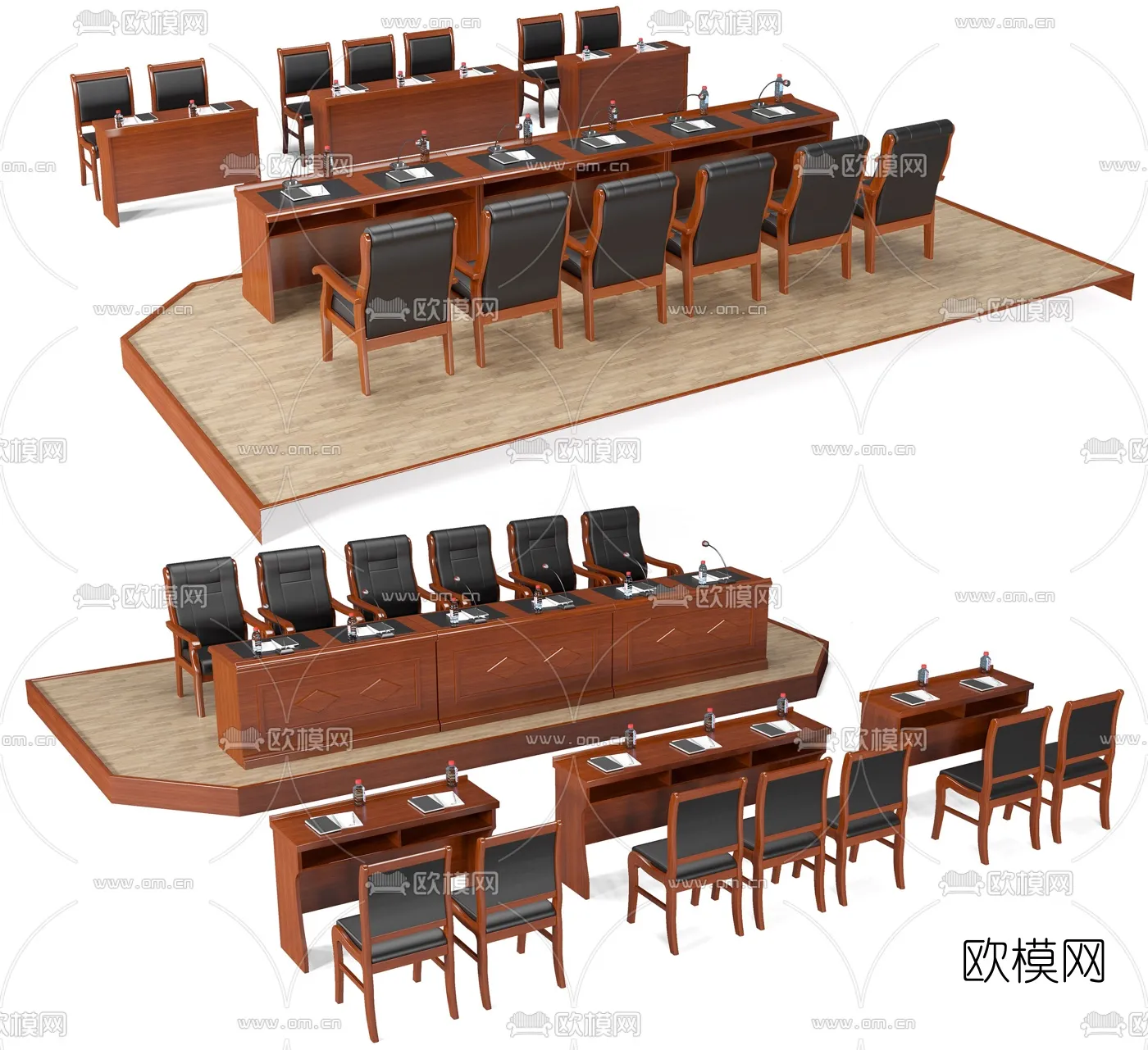 FURNITURE - OFFICE - VRAY / CORONA - 3D MODEL - 025
