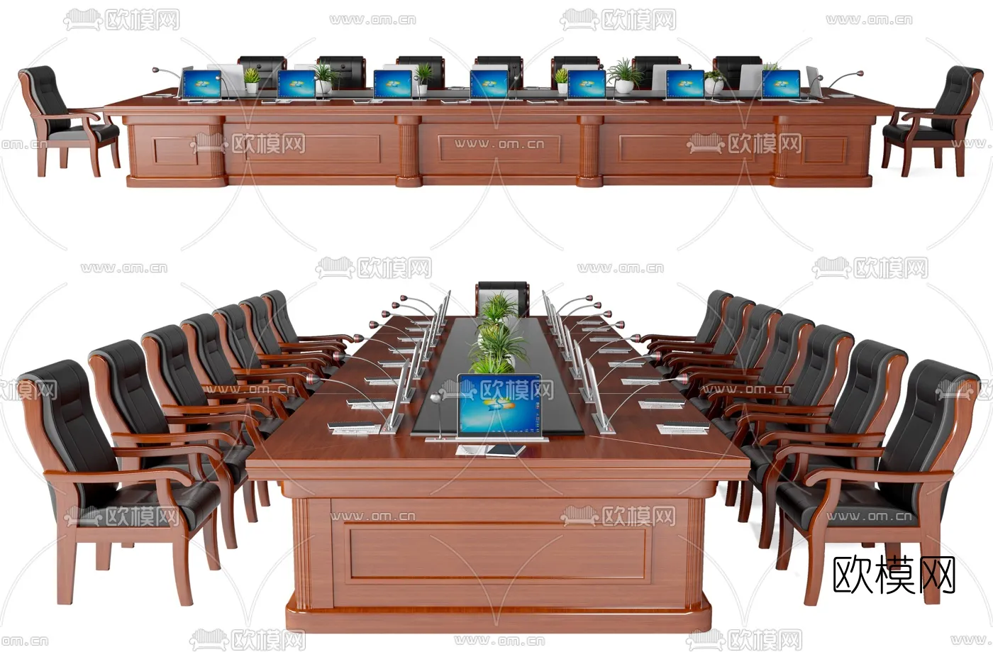 FURNITURE - OFFICE - VRAY / CORONA - 3D MODEL - 029