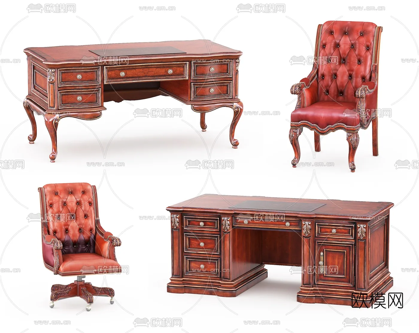 FURNITURE - OFFICE - VRAY / CORONA - 3D MODEL - 037
