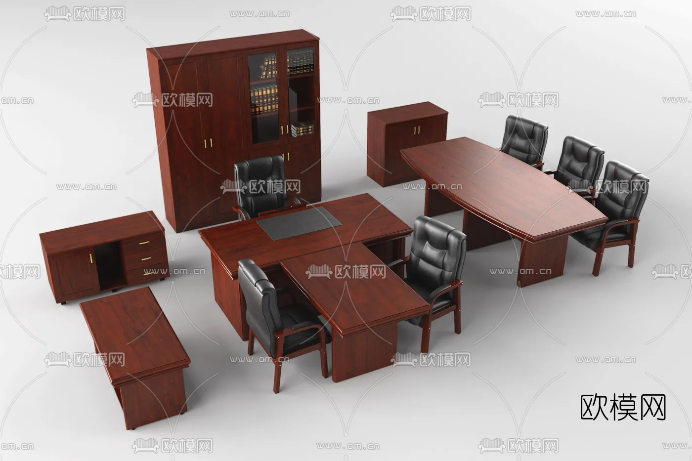 FURNITURE - OFFICE - VRAY / CORONA - 3D MODEL - 040