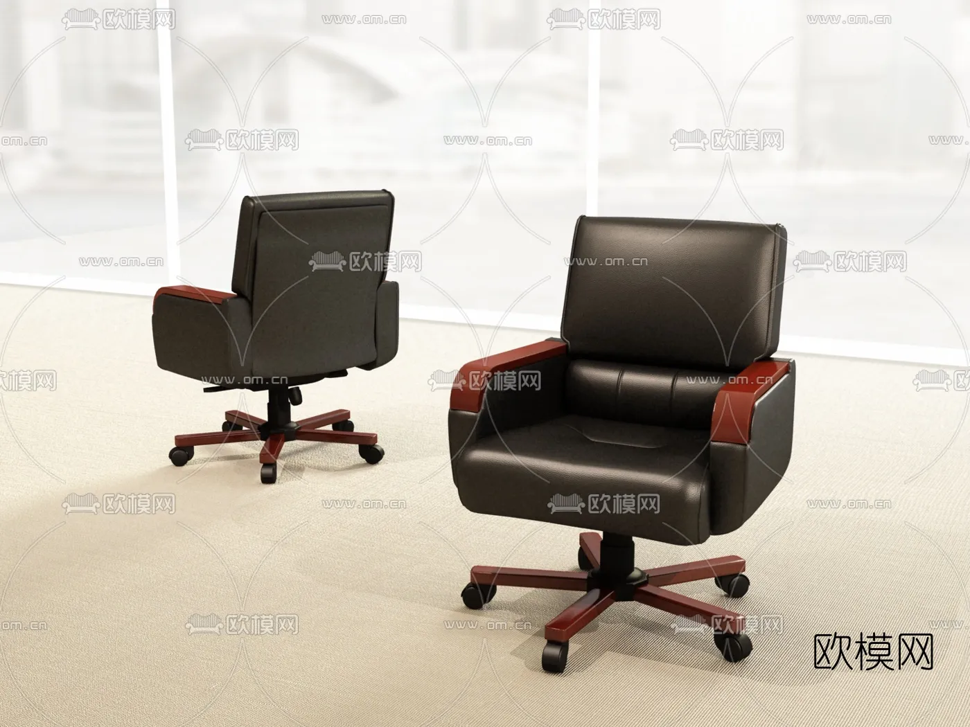 FURNITURE - OFFICE - VRAY / CORONA - 3D MODEL - 041