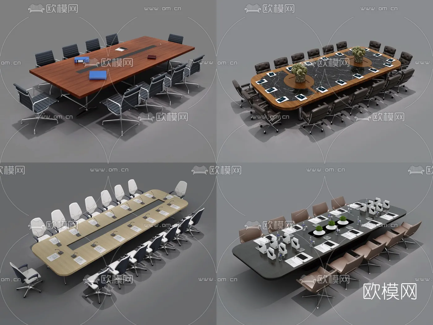 FURNITURE - OFFICE - VRAY / CORONA - 3D MODEL - 044