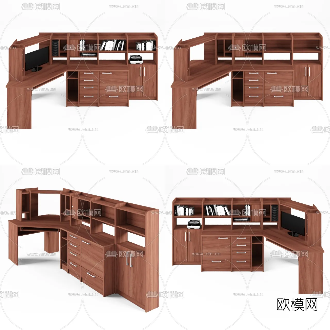 FURNITURE - OFFICE - VRAY / CORONA - 3D MODEL - 046