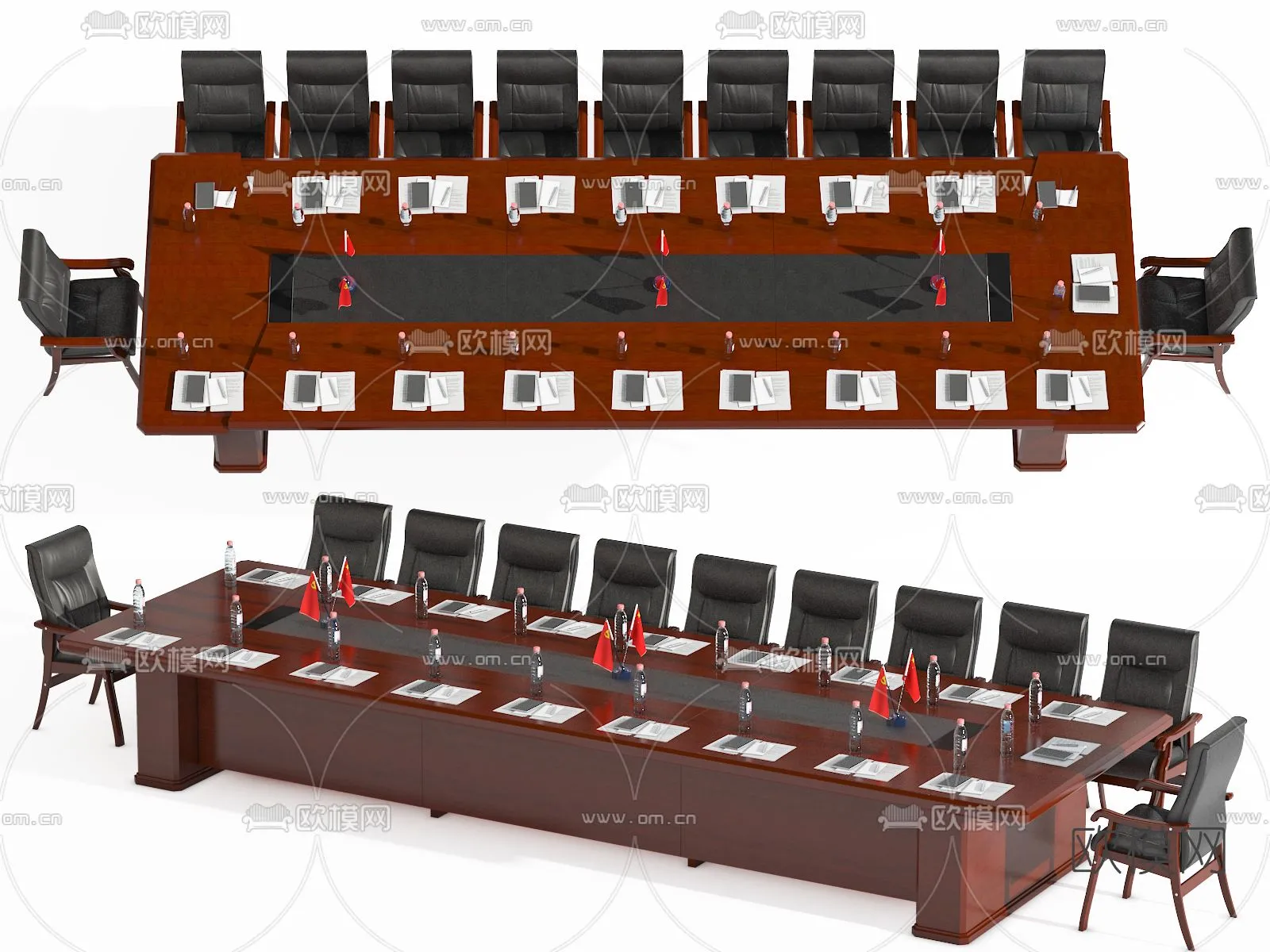 FURNITURE - OFFICE - VRAY / CORONA - 3D MODEL - 054