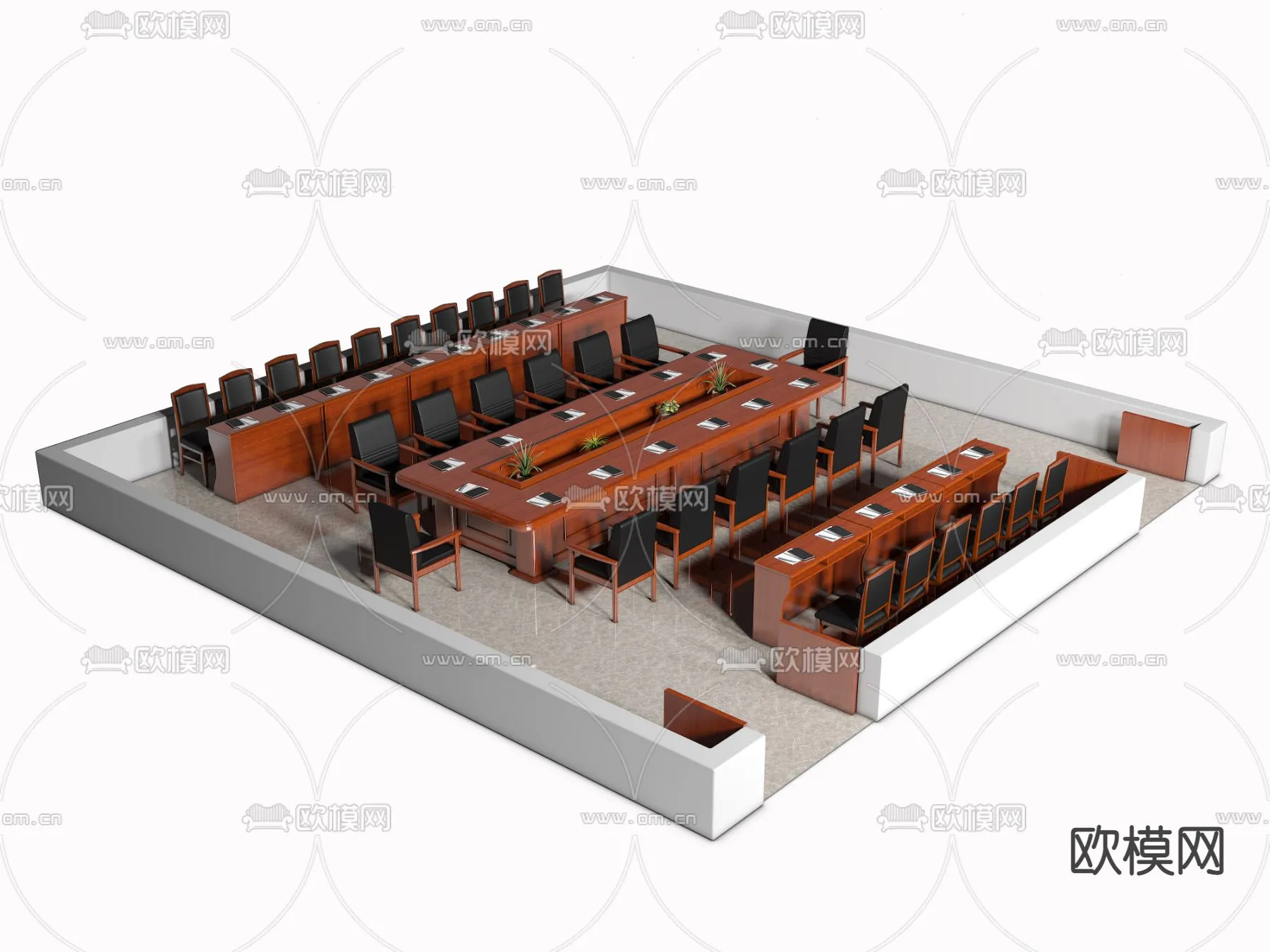 FURNITURE - OFFICE - VRAY / CORONA - 3D MODEL - 070