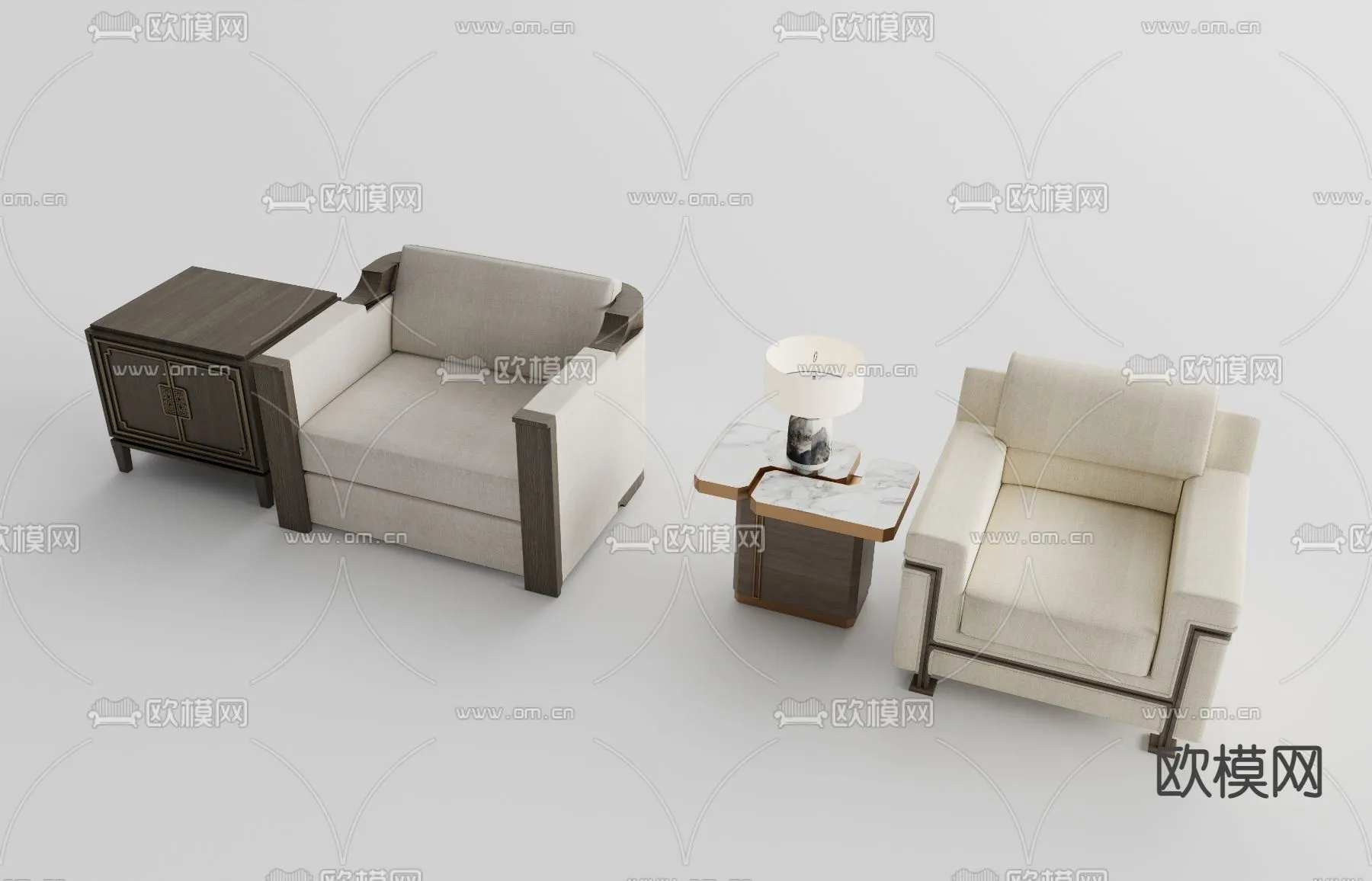 FURNITURE - OFFICE - VRAY / CORONA - 3D MODEL - 075