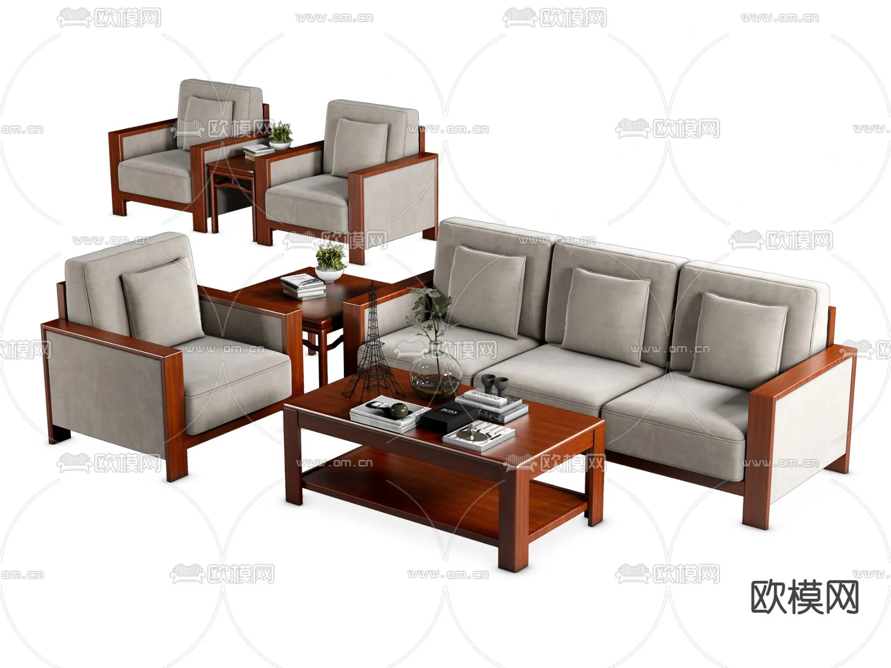 FURNITURE - OFFICE - VRAY / CORONA - 3D MODEL - 086