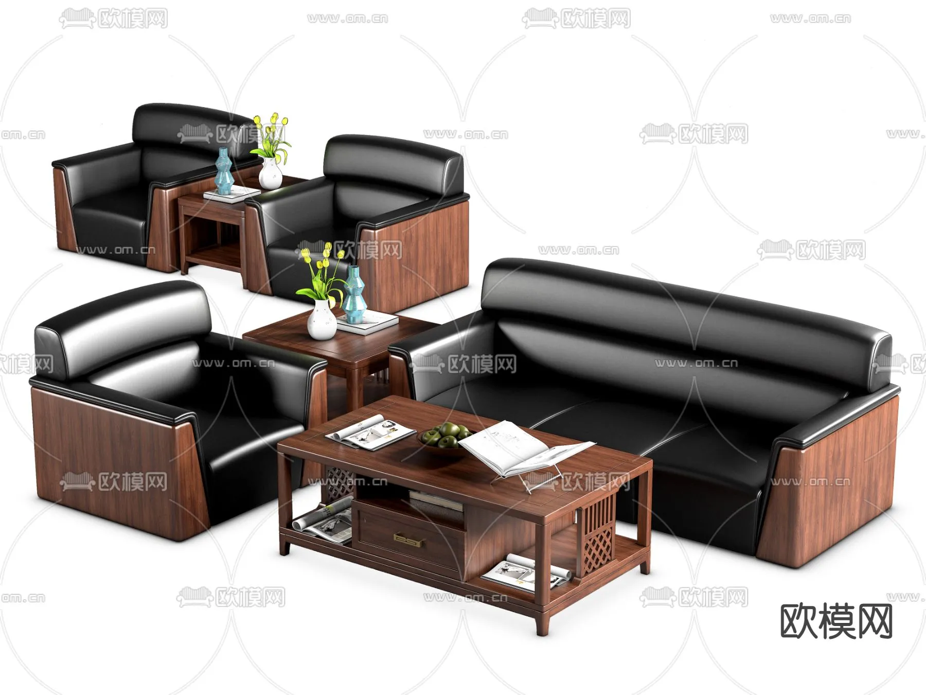 FURNITURE - OFFICE - VRAY / CORONA - 3D MODEL - 087