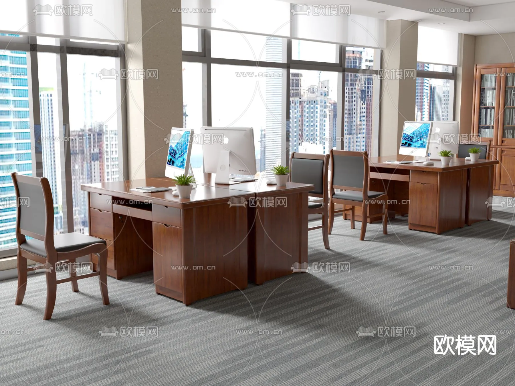 FURNITURE - OFFICE - VRAY / CORONA - 3D MODEL - 102