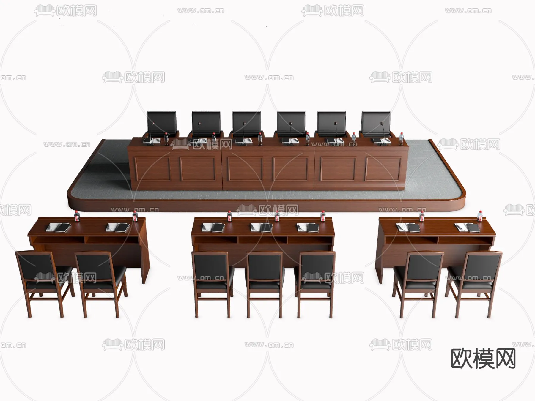 FURNITURE - OFFICE - VRAY / CORONA - 3D MODEL - 115