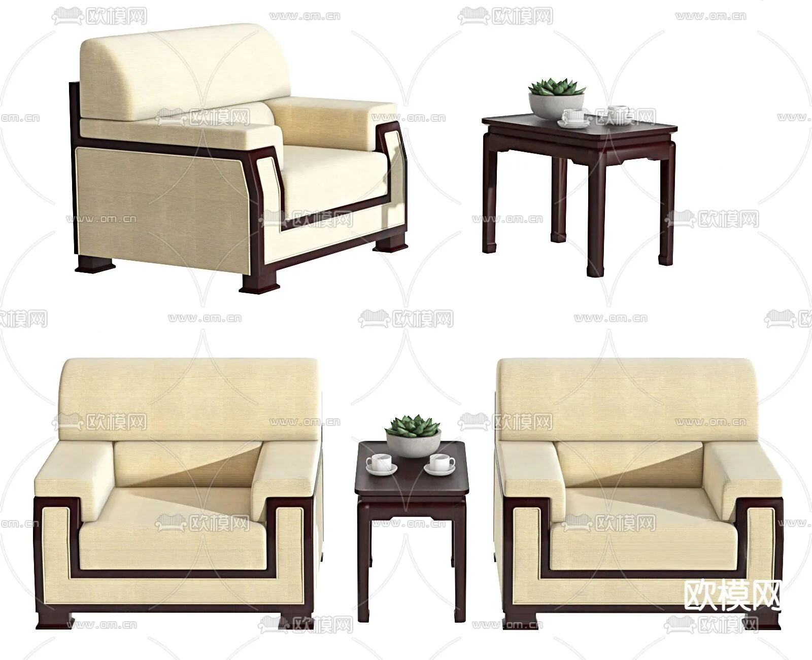FURNITURE - OFFICE - VRAY / CORONA - 3D MODEL - 117
