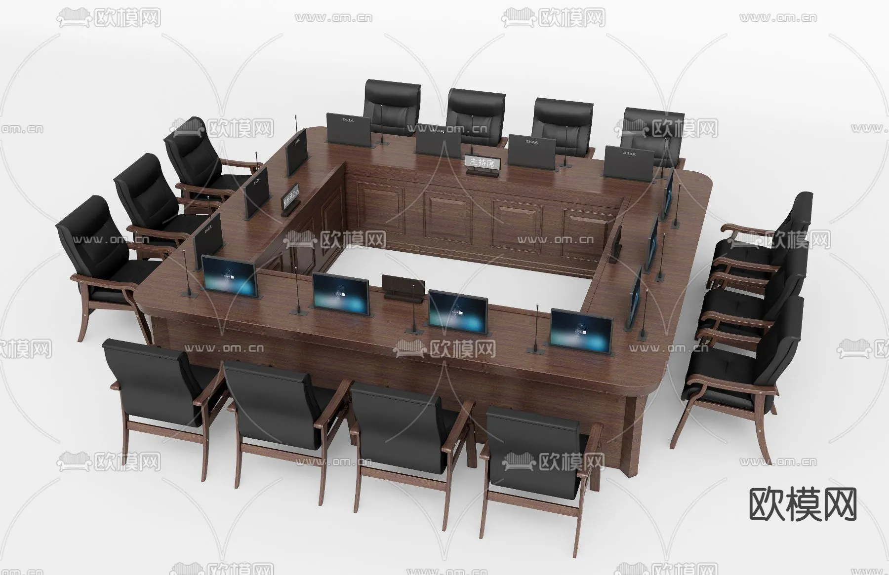 FURNITURE - OFFICE - VRAY / CORONA - 3D MODEL - 128