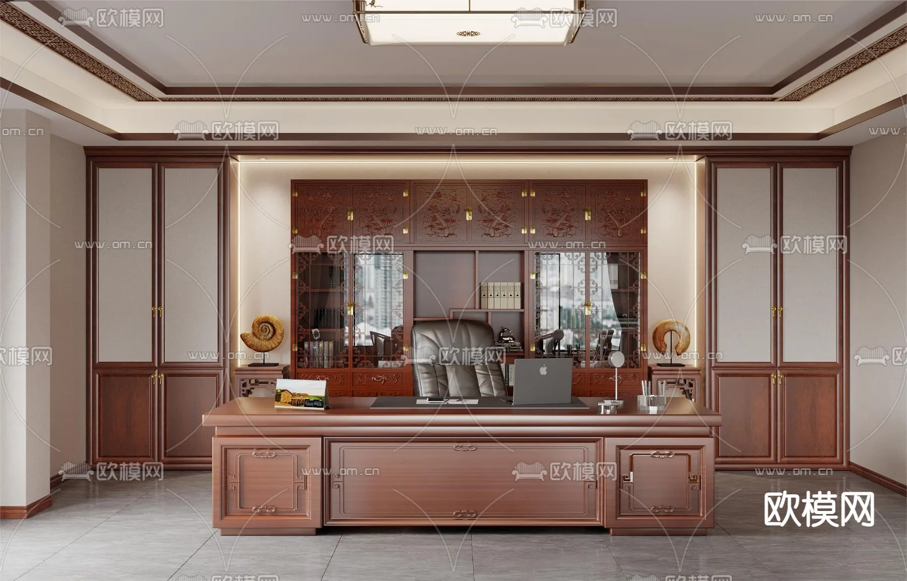 FURNITURE - OFFICE - VRAY / CORONA - 3D MODEL - 130