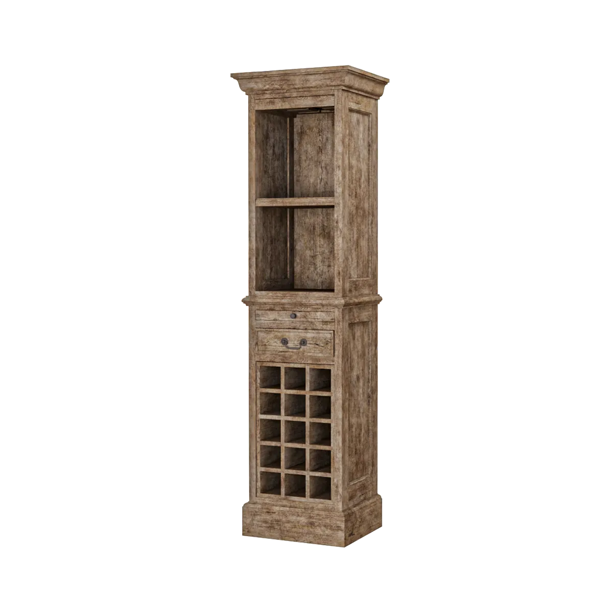 furniture - Old wine cabinet 3D Model