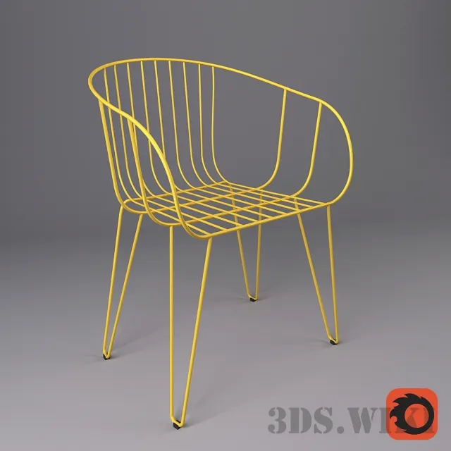 furniture - Olivo Armchair by iSimar 3D Model