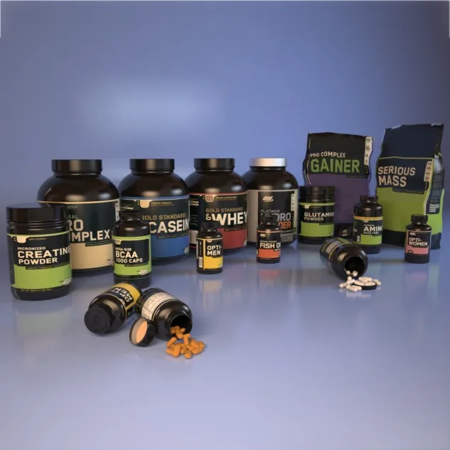 furniture - Optimum Nutrition (Sports Nutrition) 3D Model