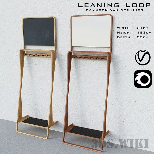 furniture - Original hanger by Jason van der Burg 3D Model