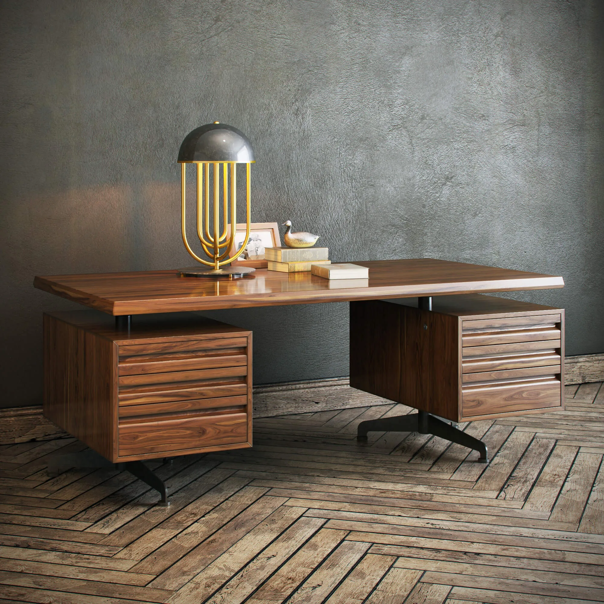 furniture - Osvaldo Borsani chest of drawer 3D Model