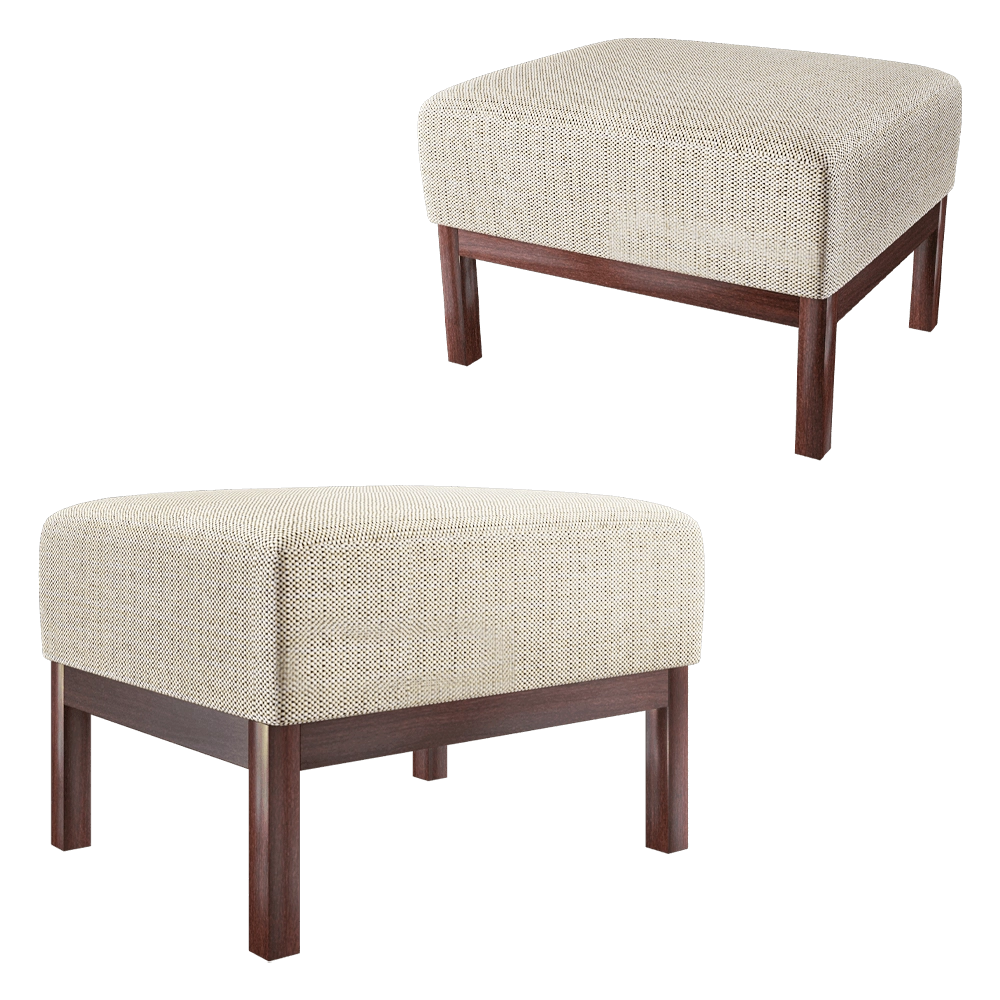 furniture - Ottoman Saiun 3D Model
