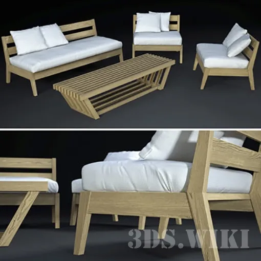 furniture - Outdoor Furniturer 3D Model