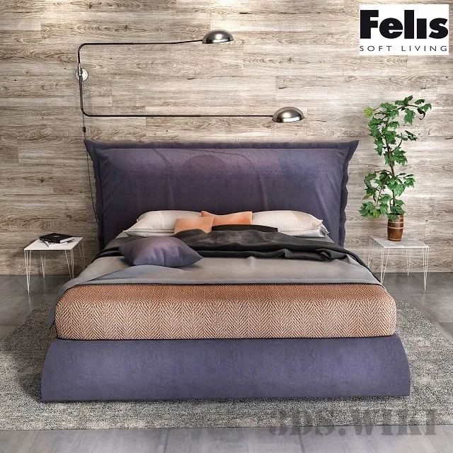 furniture - PARKER By Felis bed 3D Model