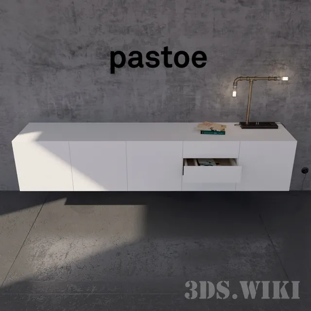 furniture - Pastoe Frame Sideboard 3D Model