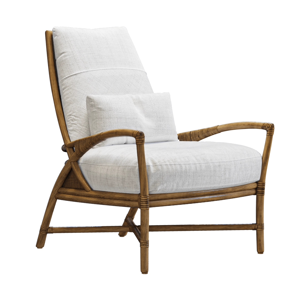 furniture - Petal lounge armchair 3D Model
