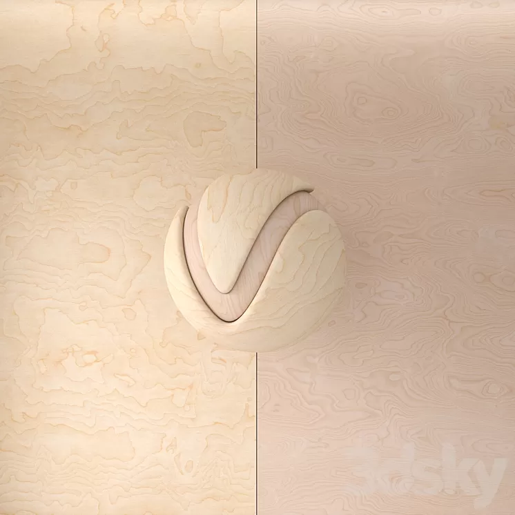 Furniture plywood 3D Model Free