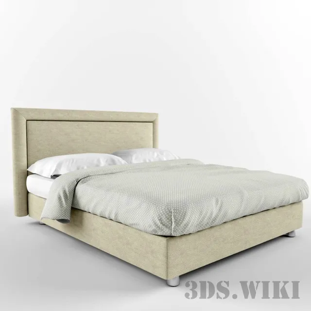 furniture - Pochette Pure bed 3D Model
