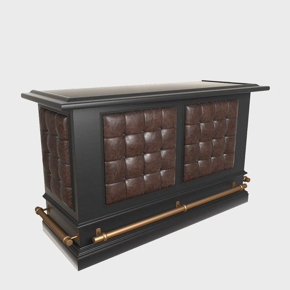 furniture - Pottery Barn - Chesterfield Bar 3D Model