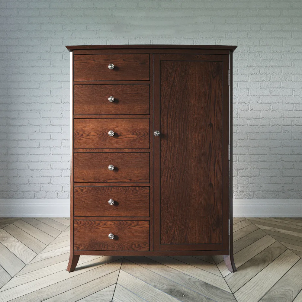 furniture - Pottery Barn Chloe cabinet 5 3D Model