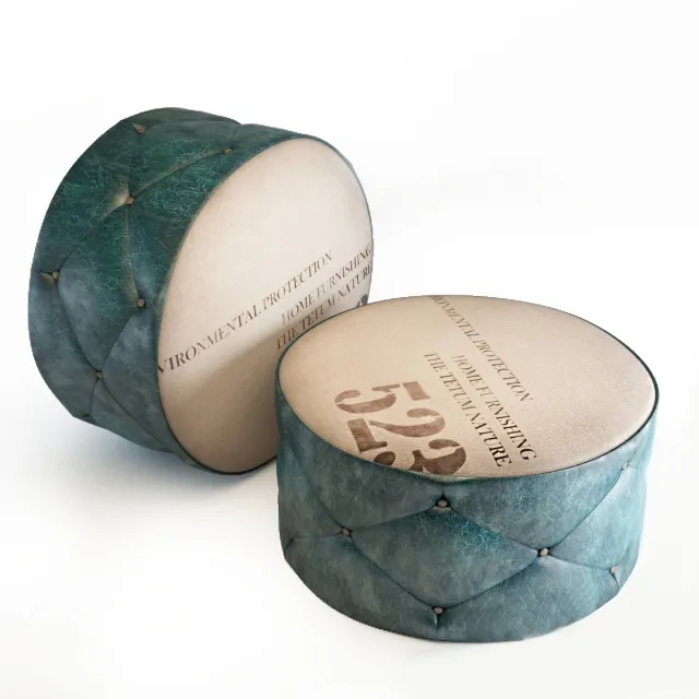 furniture - Pouf 576 3D Model