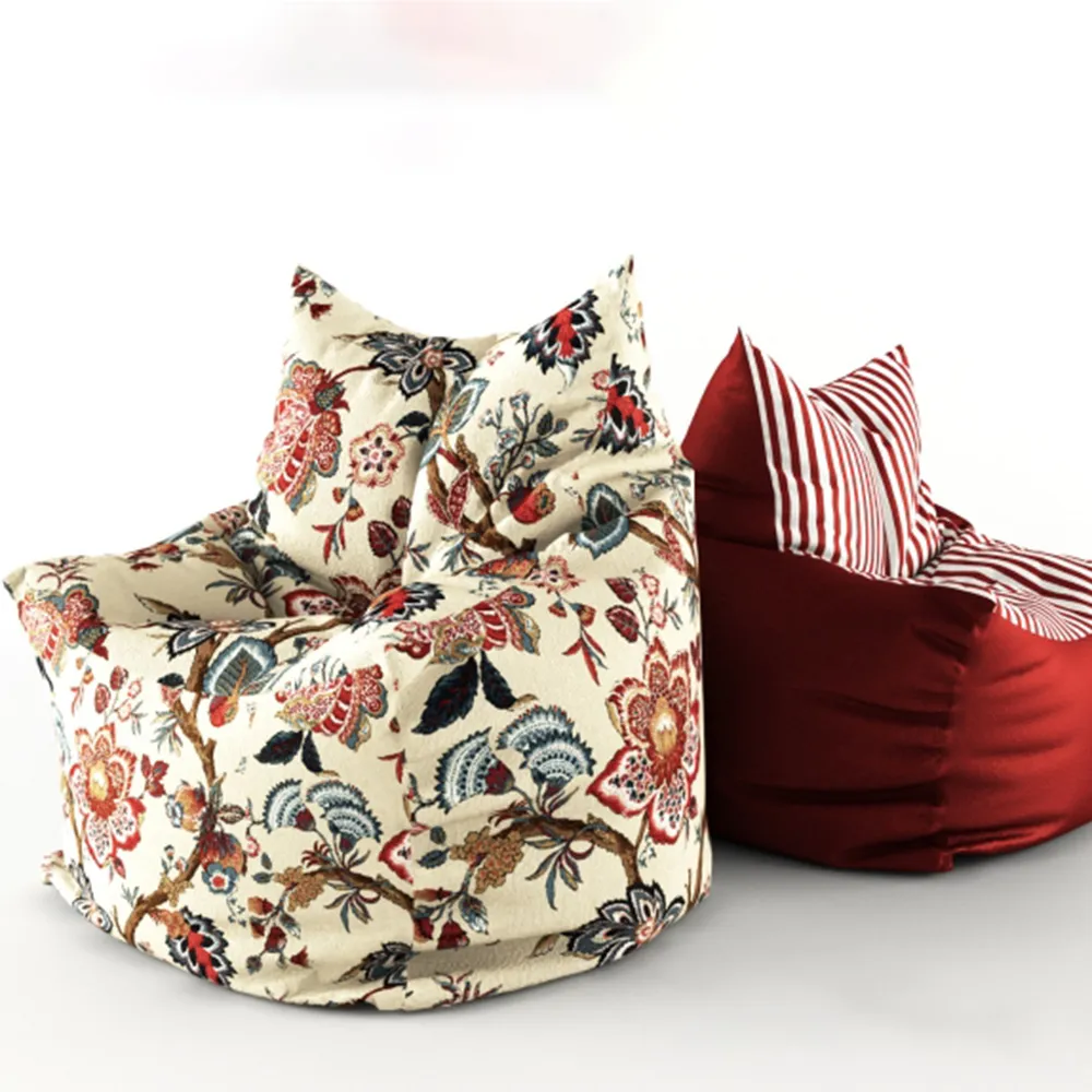 furniture - Pouf armchair with a beautiful design 3D Model