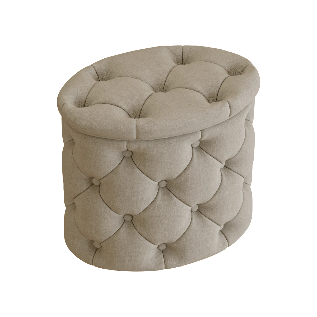 furniture - Pouf Gabrielli 5 3D Model
