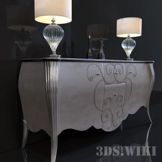 furniture - PREJUDICE DV homecollection sideboard 3D Model