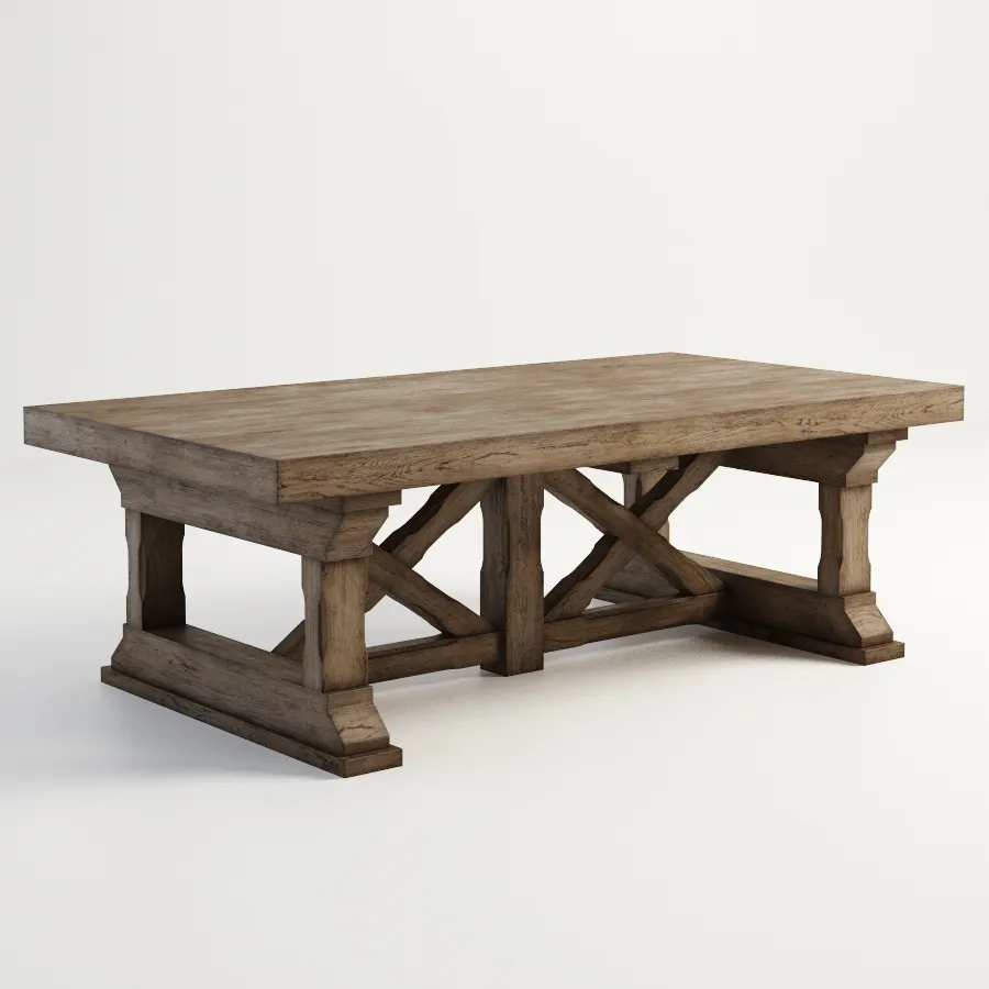 furniture - Preston coffee table 3D Model