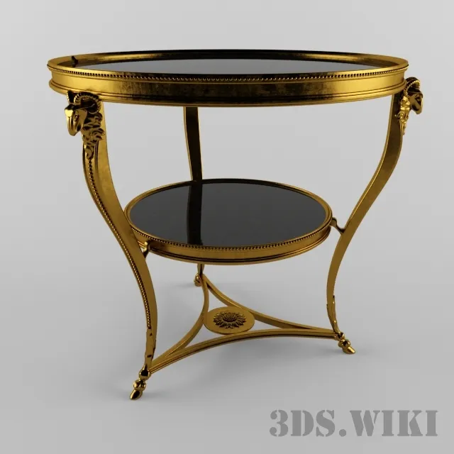 furniture - Provasi table D70x69h 3D Model