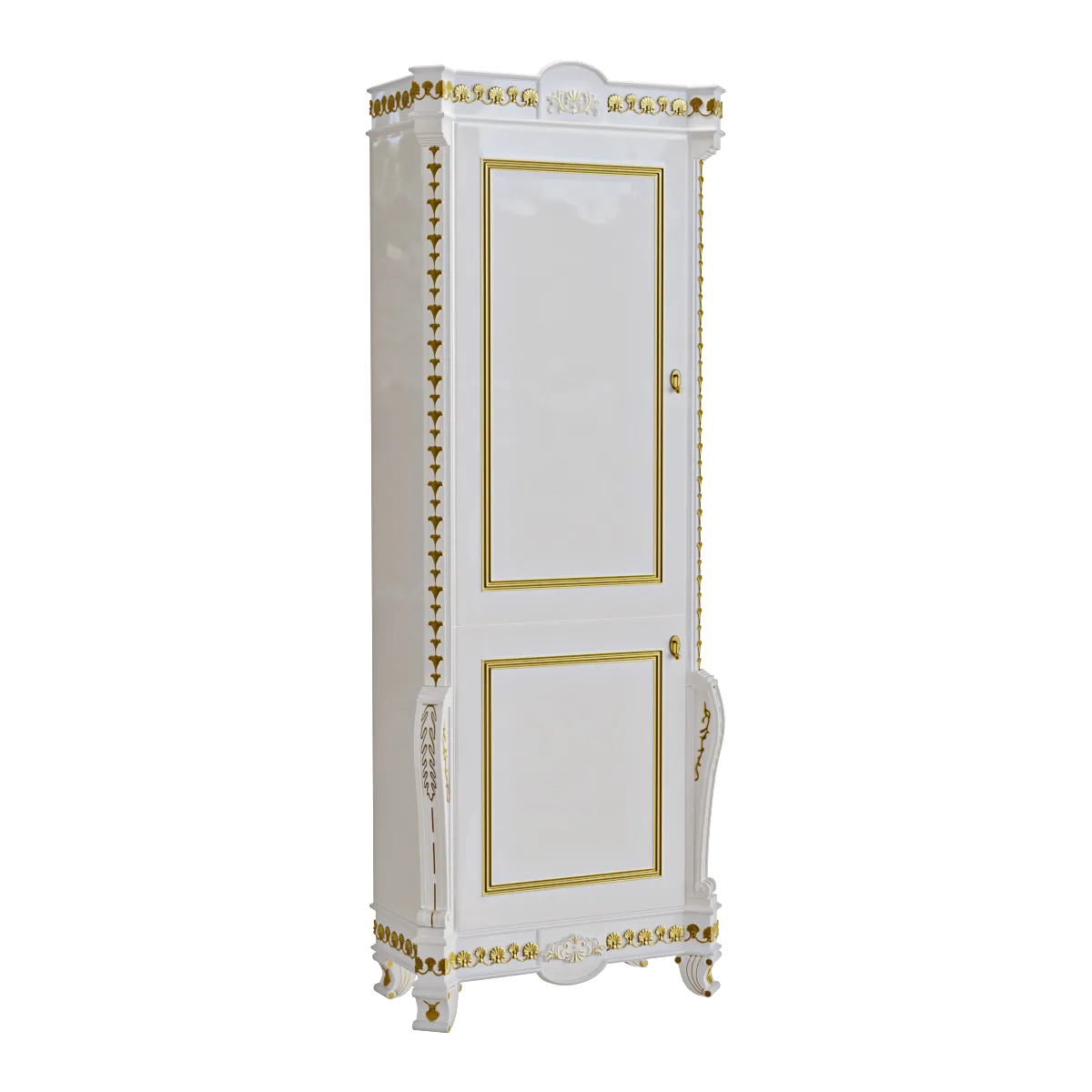 furniture - Rectangular cabinet 3D Model