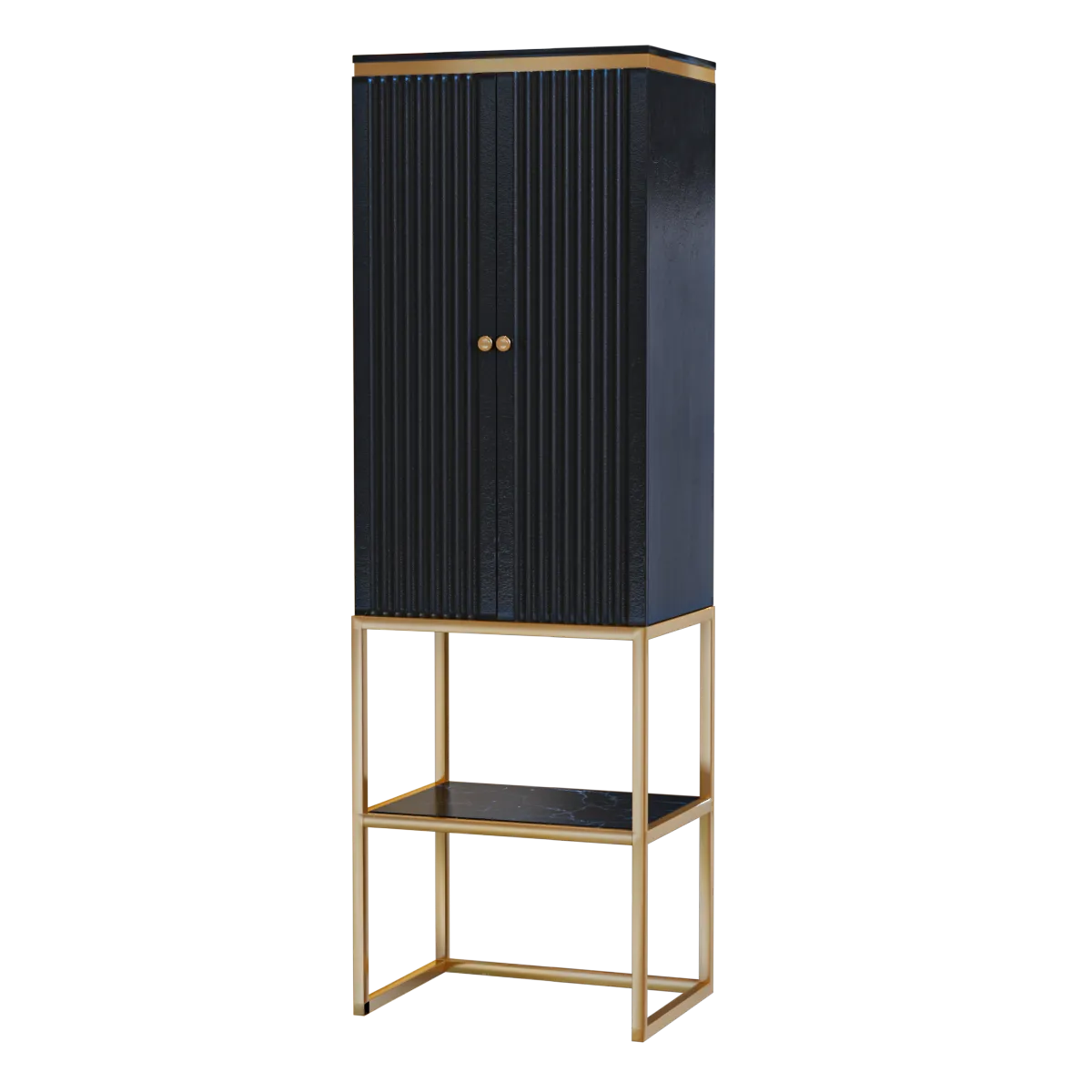 furniture - Rectangular cabinet 3D Model