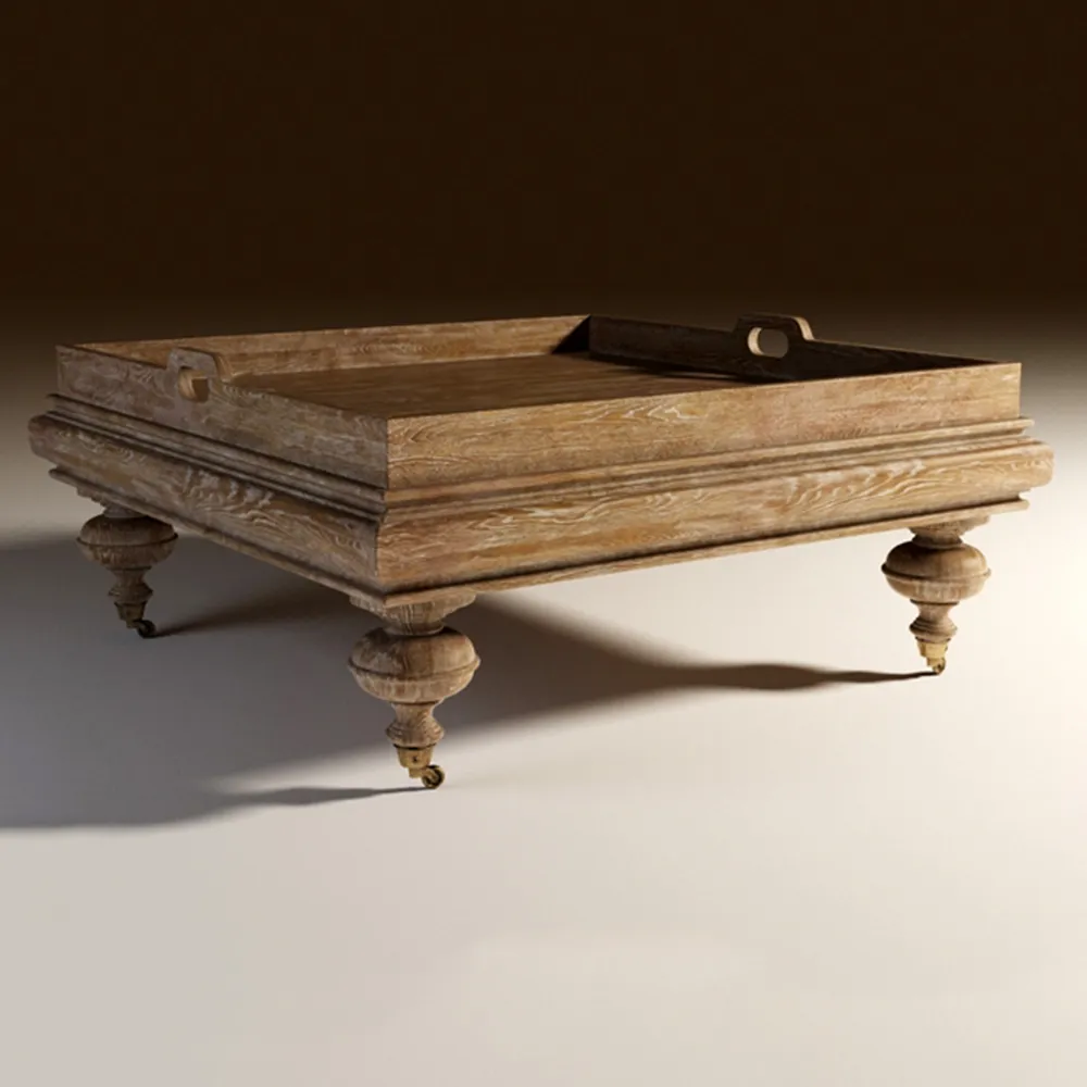 furniture - Rectangular cocktail table BRADBURN 3D Model