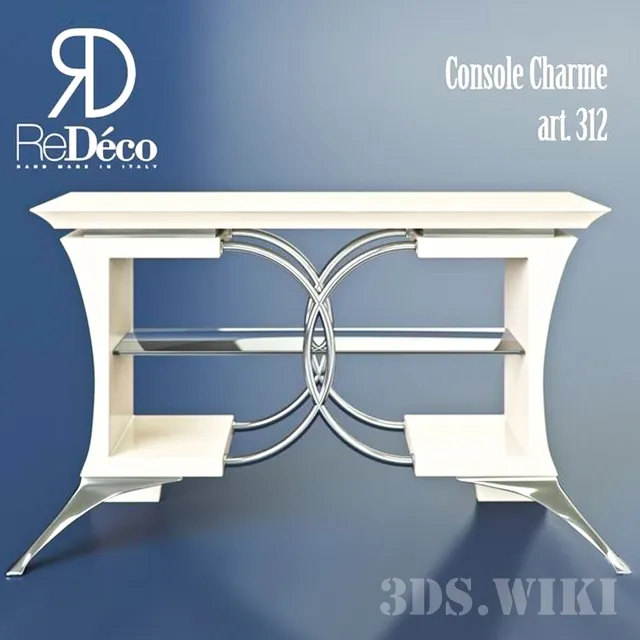furniture - ReDeco console Charme 3D Model