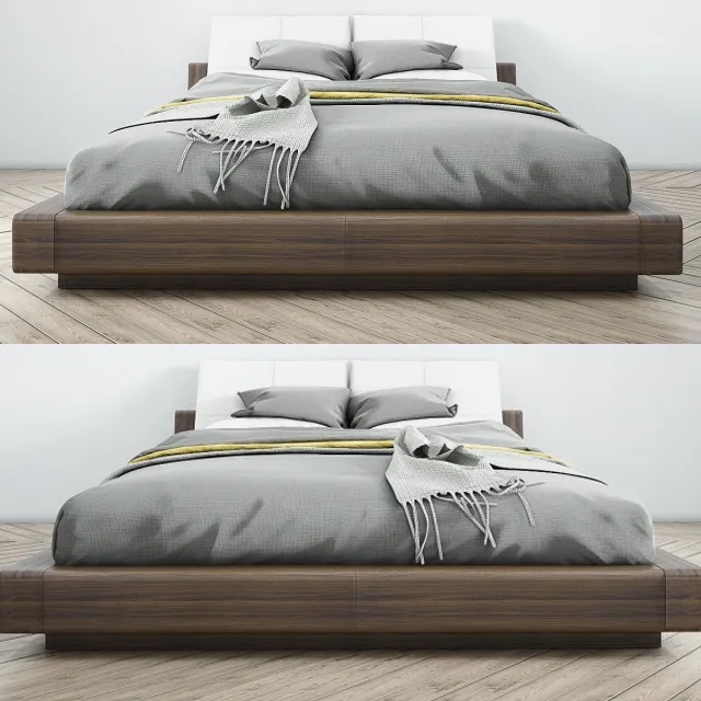 furniture - Redhome bed Lumi 03 3D Model