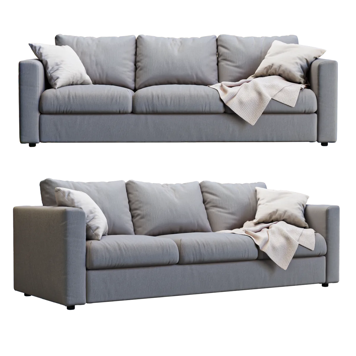 furniture - Richard sofa CGTrader 3D Model